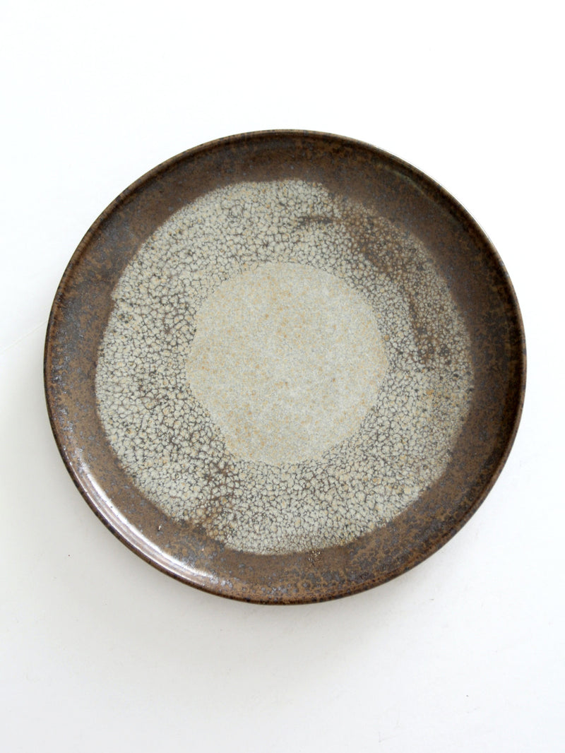 vintage studio pottery plate