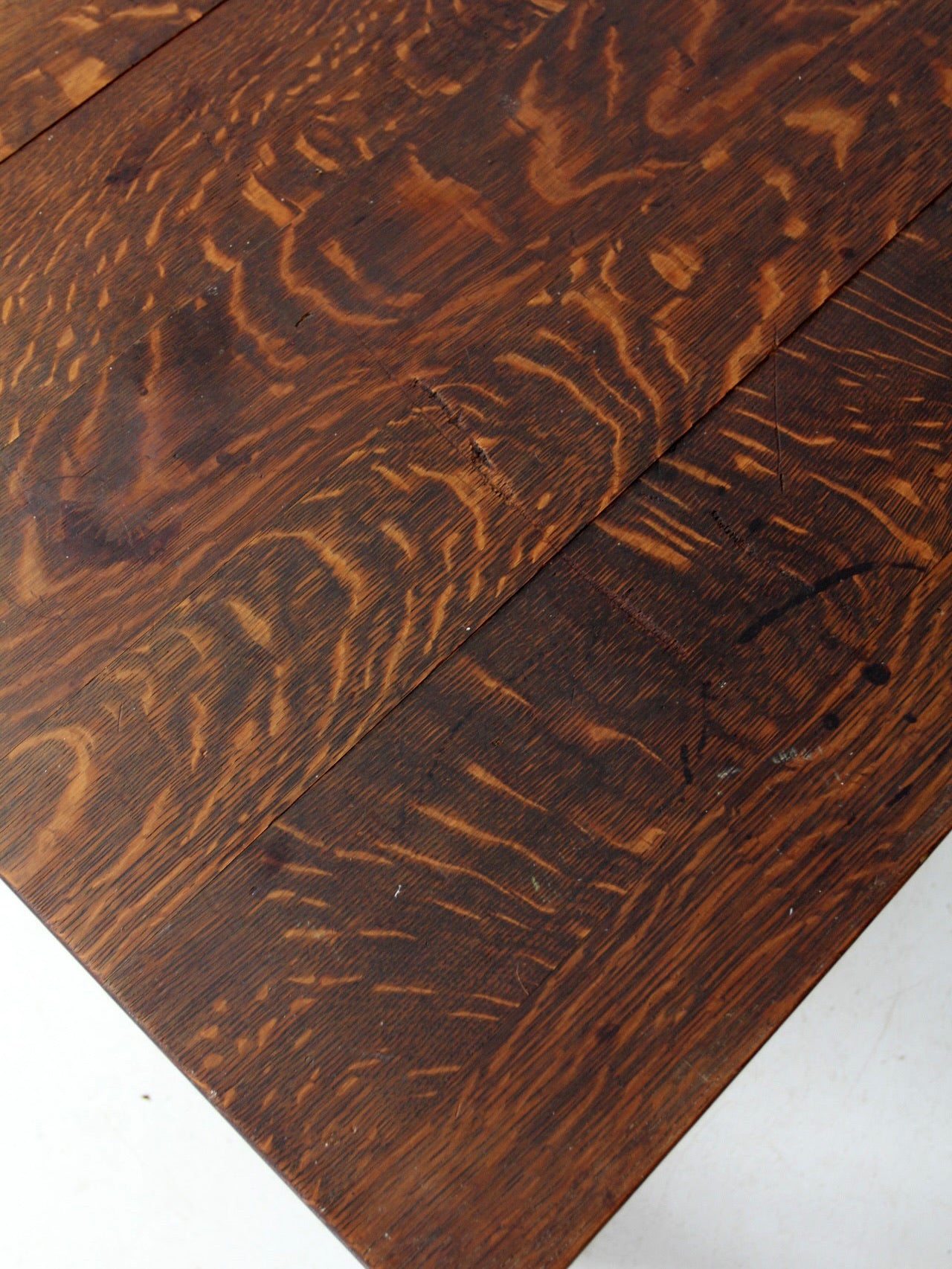 antique Mission oak desk