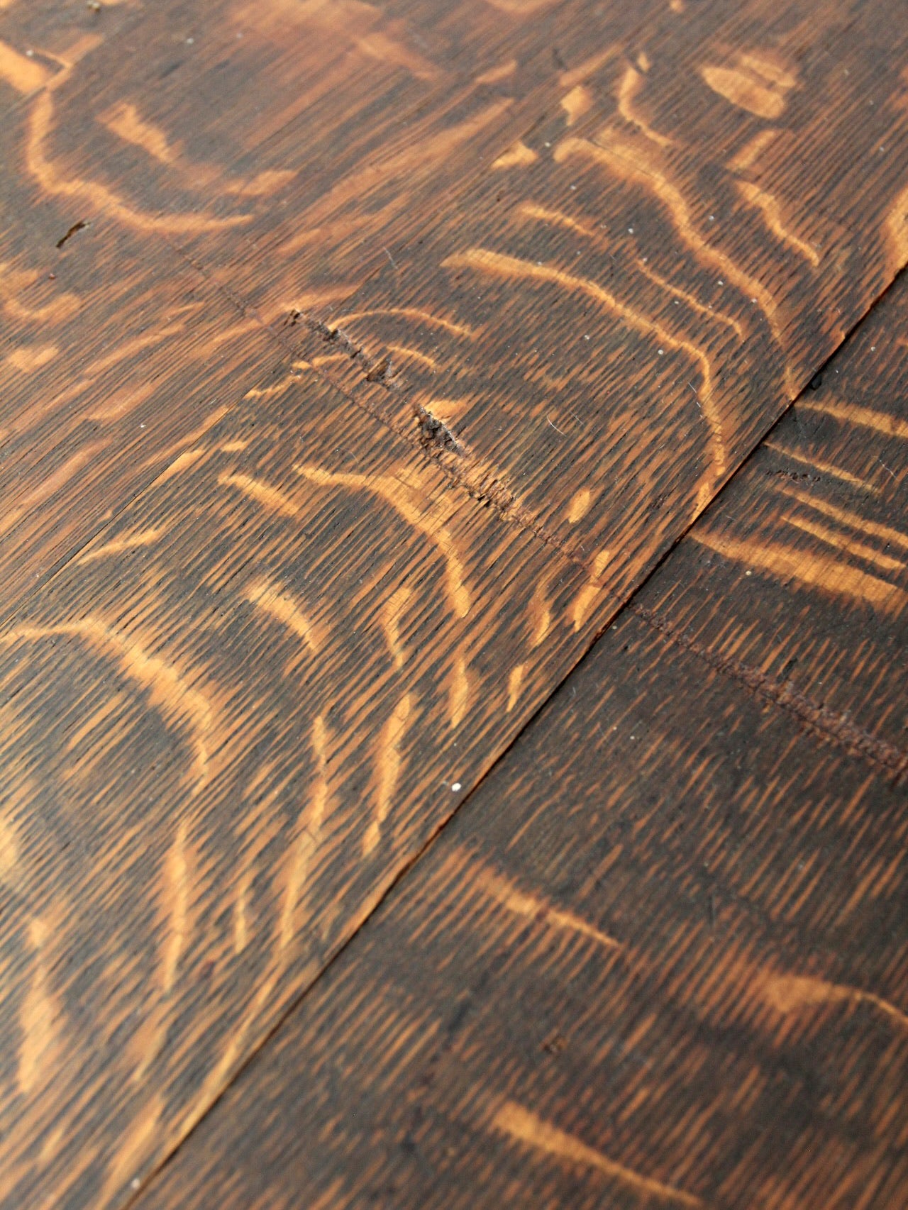 antique Mission oak desk