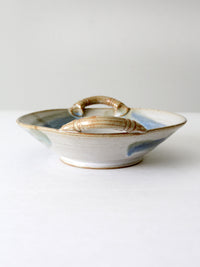 vintage studio pottery bowl