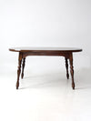 mid-century Colonial style dining table