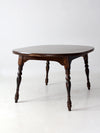 mid-century Colonial style dining table