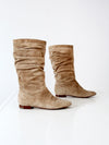 vintage Brian Atwood suede boots