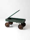 antique wooden wagon