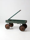 antique wooden wagon