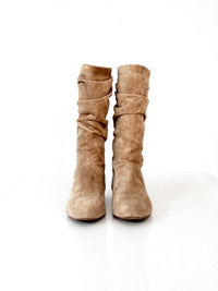 vintage Brian Atwood suede boots