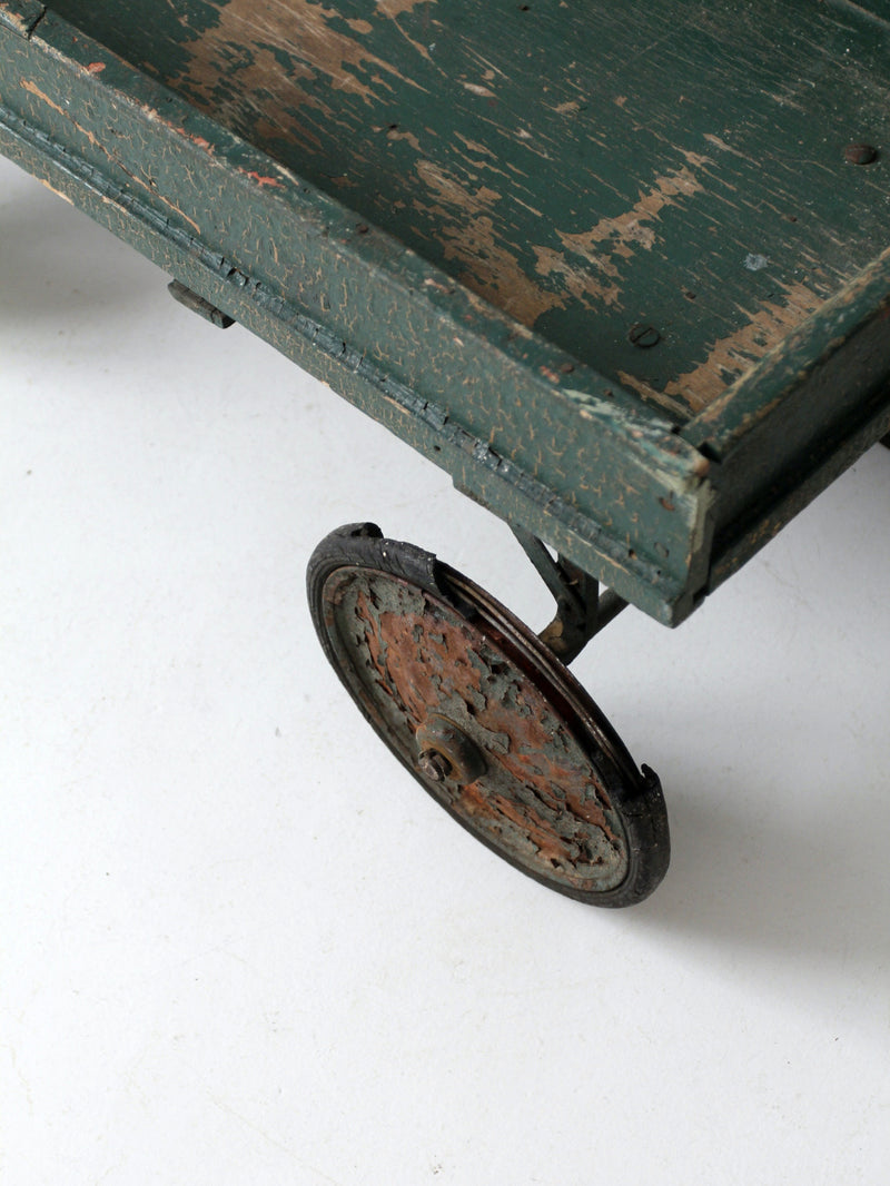 antique wooden wagon