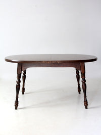 mid-century Colonial style dining table