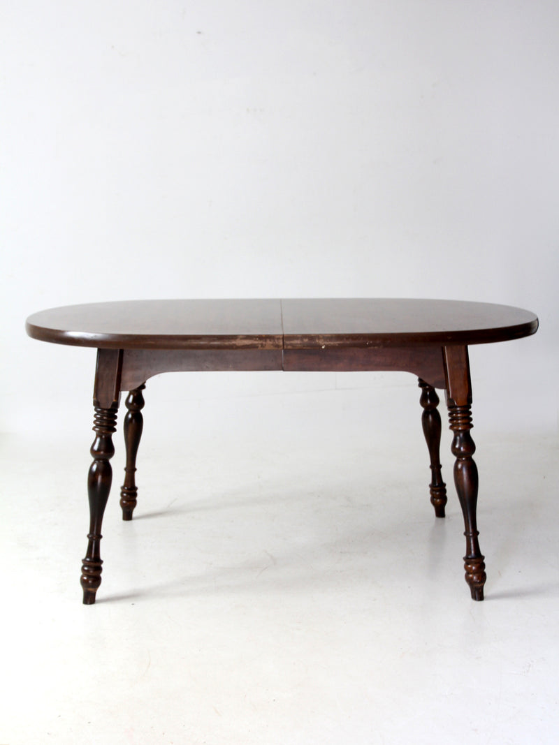 mid-century Colonial style dining table