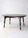 mid-century Colonial style dining table