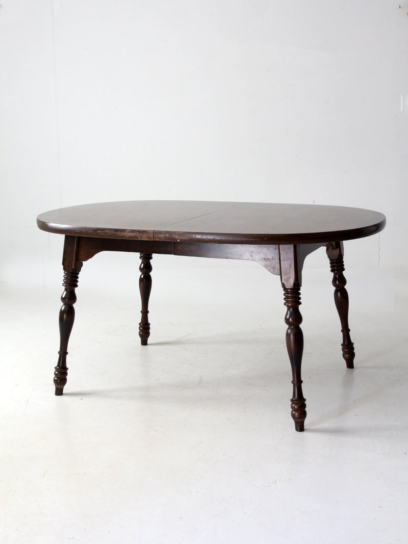 mid-century Colonial style dining table