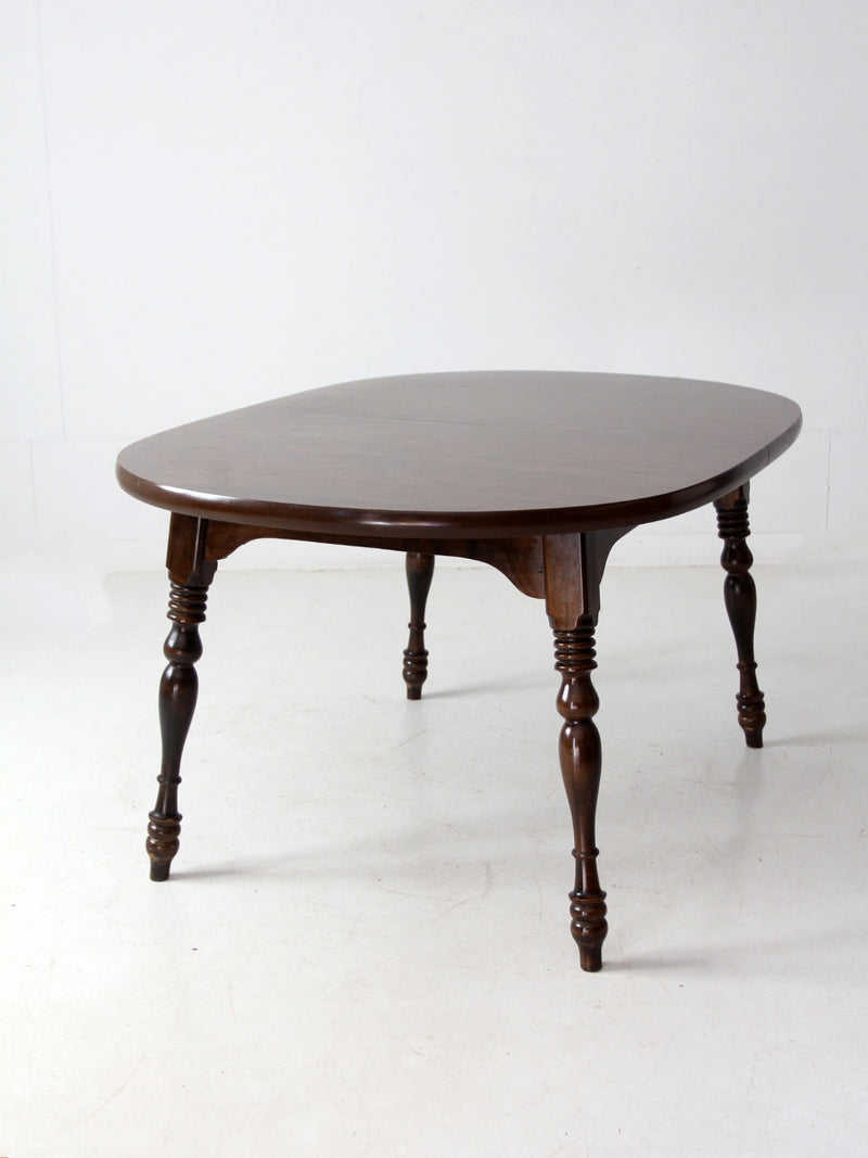 mid-century Colonial style dining table