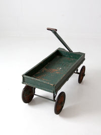 antique wooden wagon