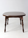 mid-century Colonial style dining table