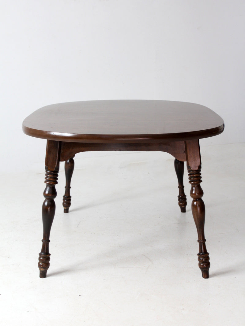 mid-century Colonial style dining table