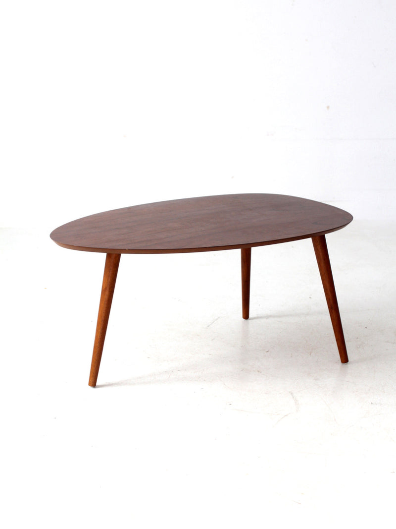 mid-century teardrop side table