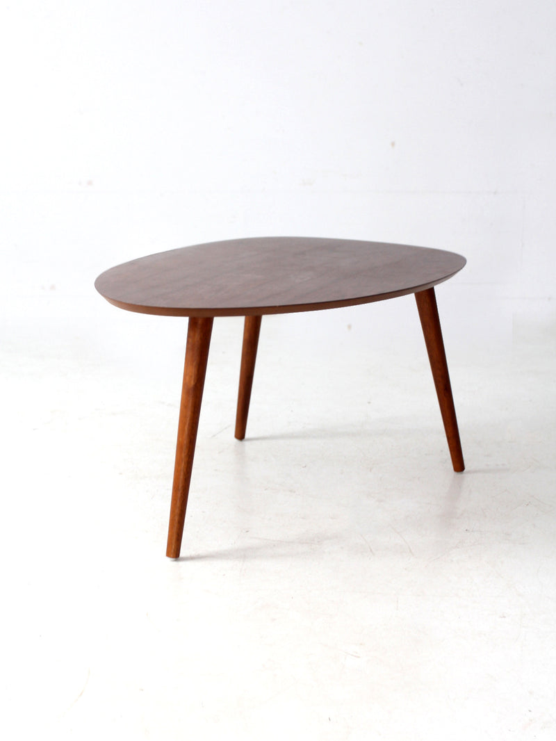 mid-century teardrop side table