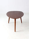 mid-century teardrop side table