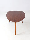 mid-century teardrop side table