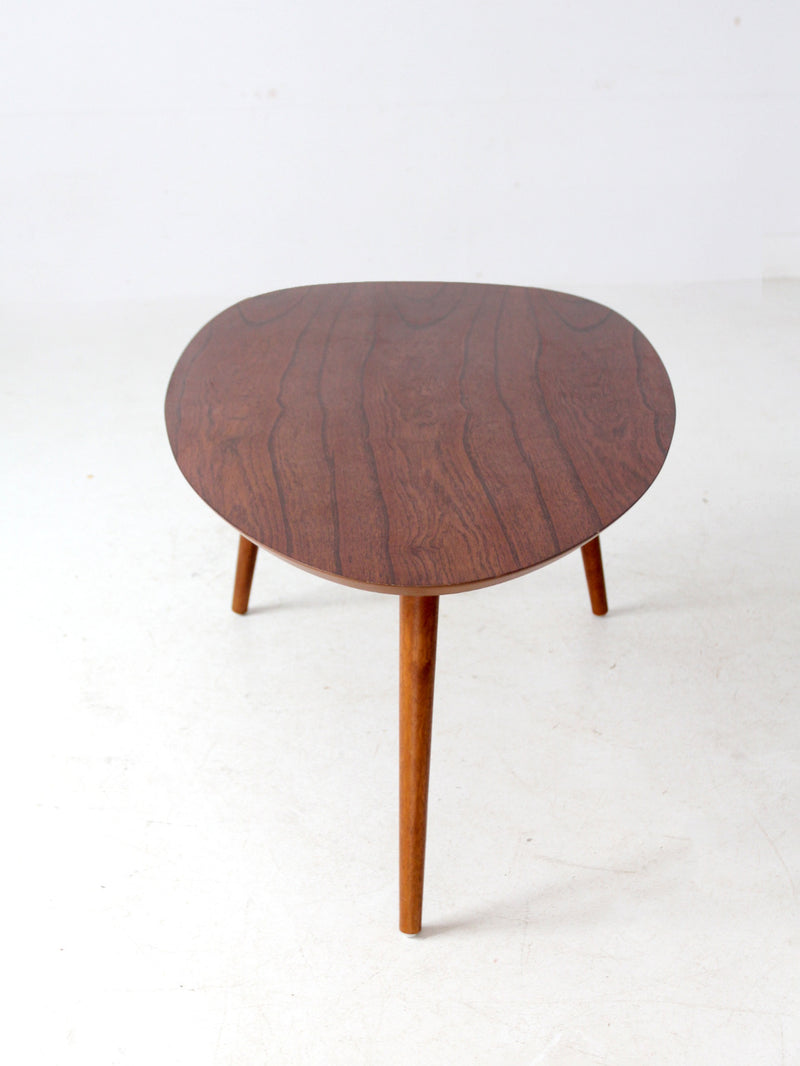 mid-century teardrop side table