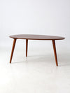 mid-century teardrop side table