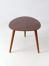mid-century teardrop side table