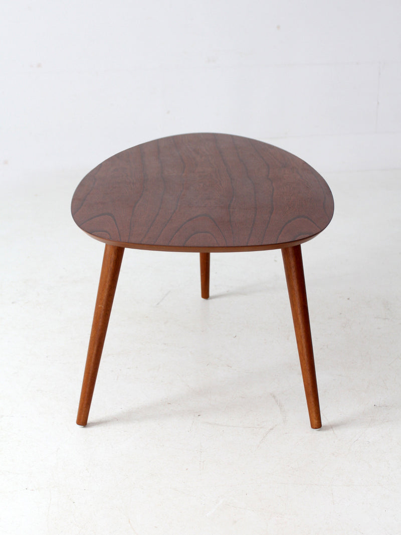 mid-century teardrop side table