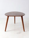 mid-century teardrop side table