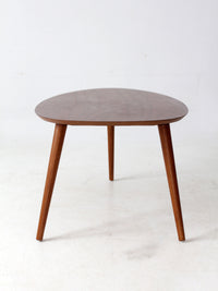 mid-century teardrop side table