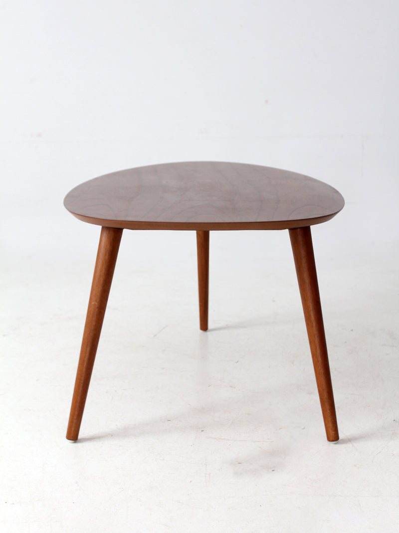 mid-century teardrop side table