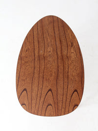 mid-century teardrop side table