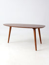 mid-century teardrop side table