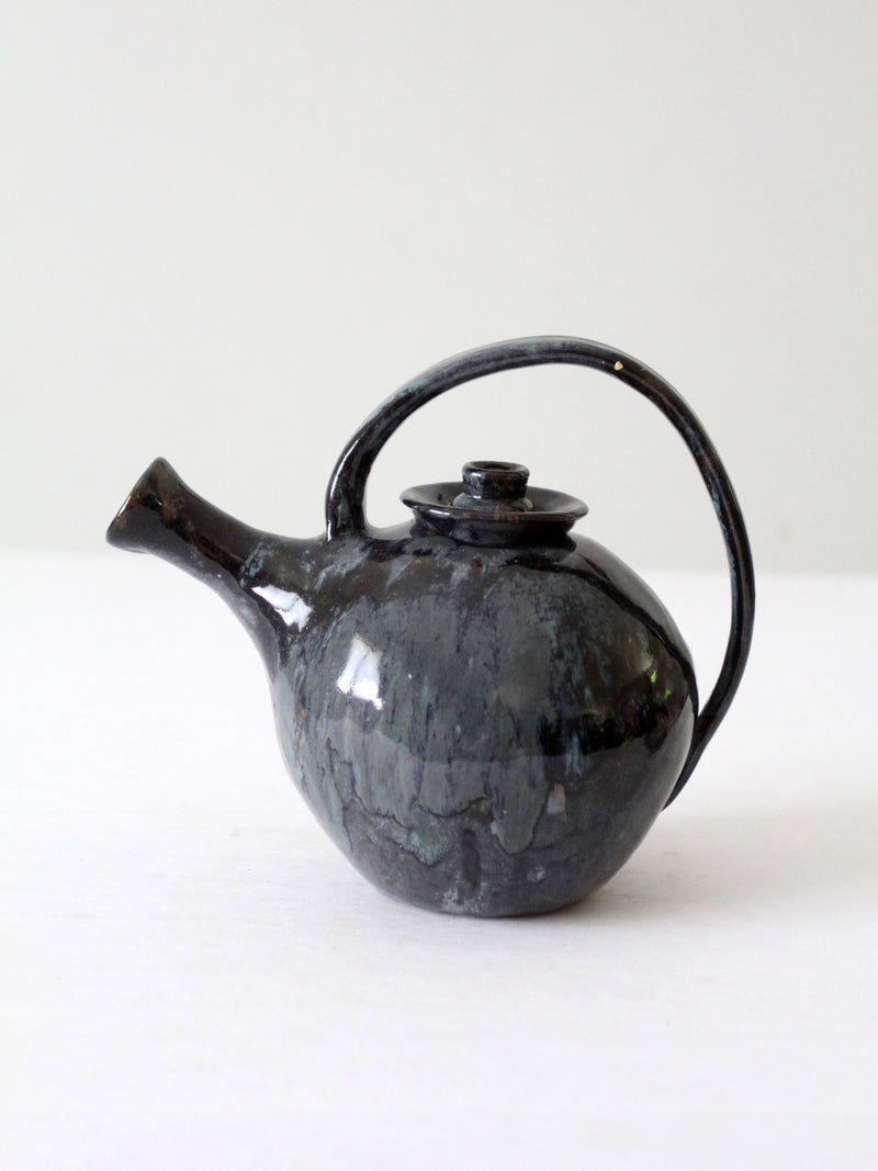 vintage handmade teapot