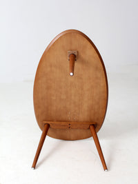 mid-century teardrop side table