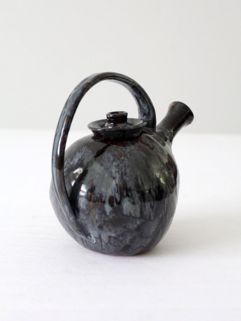 vintage handmade teapot