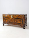 antique Chinese camphor wood chest