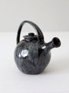 vintage handmade teapot