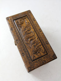 antique Chinese camphor wood chest