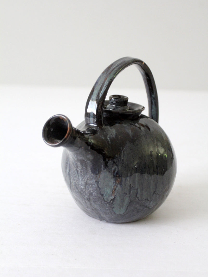 vintage handmade teapot