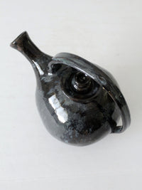 vintage handmade teapot