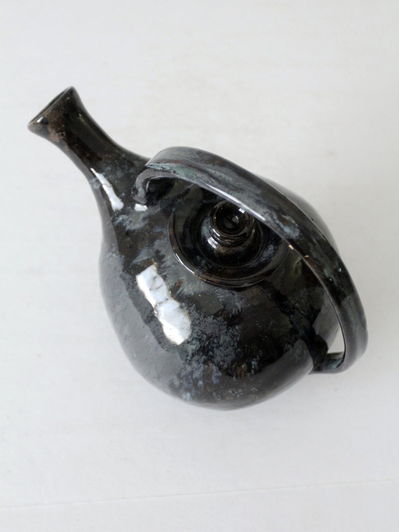 vintage handmade teapot