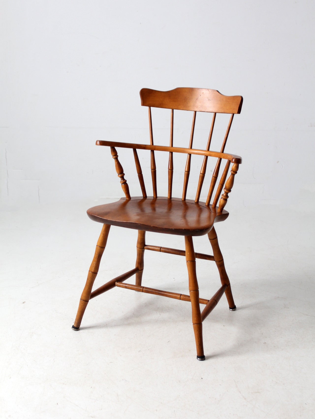 TON Windsor chair ④ mid century Nichols & Stone Windsor chair – 86 Vintage