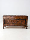 antique Chinese camphor wood chest