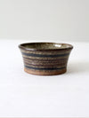 vintage studio pottery bowl