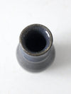 vintage studio pottery bud vase