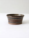vintage studio pottery bowl
