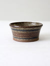 vintage studio pottery bowl