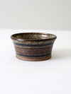 vintage studio pottery bowl