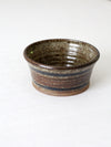 vintage studio pottery bowl