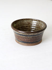 vintage studio pottery bowl